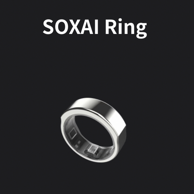 SOXAI Ring マットシルバー20号 日本発スマートリング ヘルスモニタの通販 by sariroti's shop｜ラクマ