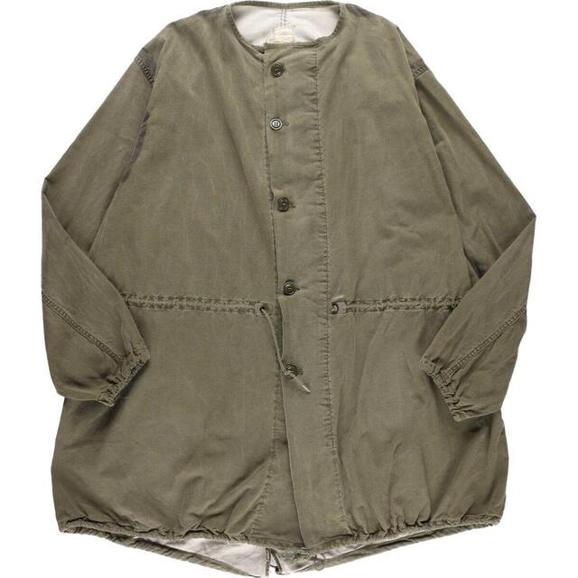 62年納品 米軍実品 U.S.ARMY GAS AROTECTIVE COAT ガスプロテクティブコート ミリタリー オーバーコート USA製 メンズXL ヴィンテージ /evb000701