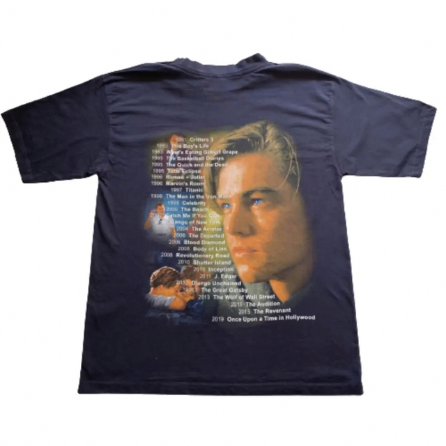 レオナルド・ディカプリオLeonardo DiCaprio RAP TシャツXL