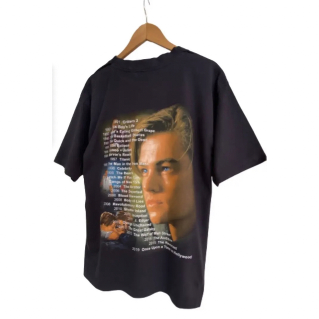 レオナルド・ディカプリオLeonardo DiCaprio RAP TシャツXL