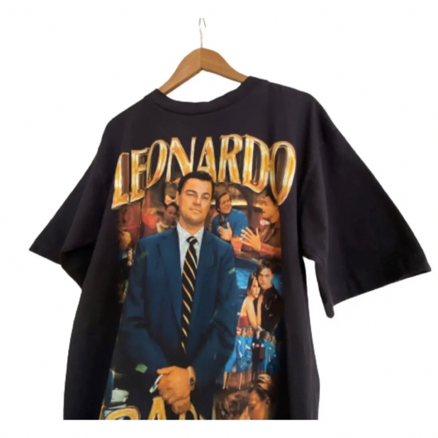 レオナルド・ディカプリオLeonardo DiCaprio RAP TシャツXL