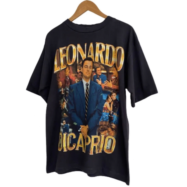 レオナルド・ディカプリオLeonardo DiCaprio RAP TシャツXL