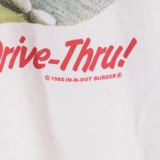 Hanes(ヘインズ)の古着 ヘインズ Hanes IN-N-OUT BURGER SOUTHERN CALIFORNIA 両面プリント アドバタイジング ロングTシャツ ロンT メンズXXL /eaa317099 メンズのトップス(Tシャツ/カットソー(半袖/袖なし))の商品写真