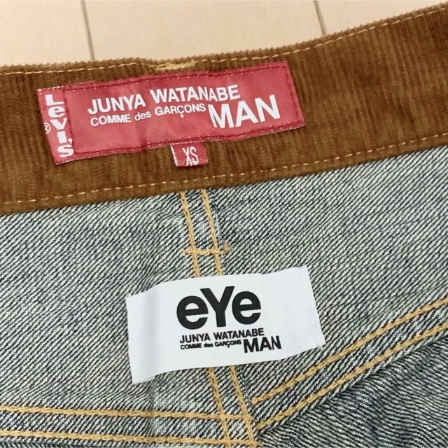 eYe ジュンヤワタナベマン ギャルソン リーバイス デニム パッチ