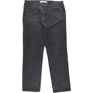 リー(Lee)の古着 リー Lee REGULAR FIT ブラックジーンズ デニムパンツ メンズw32 /eaa317789(デニム/ジーンズ)