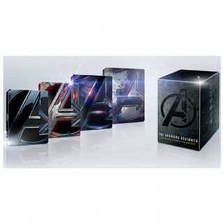 MARVEL - アベンジャーズ 4作セット(スチールブック仕様限定盤)の