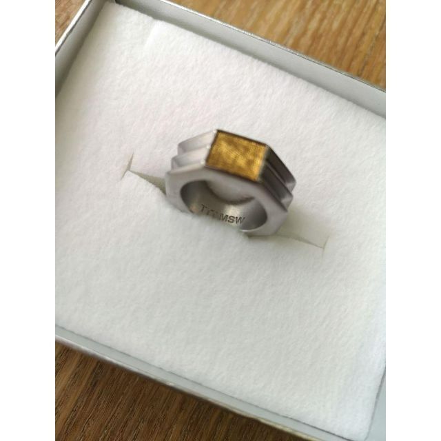 2022年秋冬新作 Kinpaku Ring 金箔リング TTT MSW ティー新品 未使用