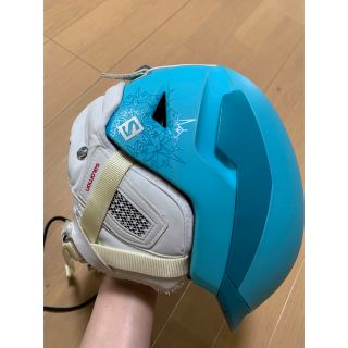 サロモン(SALOMON)のサロモン　ヘルメット  スキー　スノーボード　キッズ　子供(ウエア/装備)