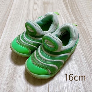 ナイキ キッズスニーカー(子供靴)（グリーン・カーキ/緑色系）の通販