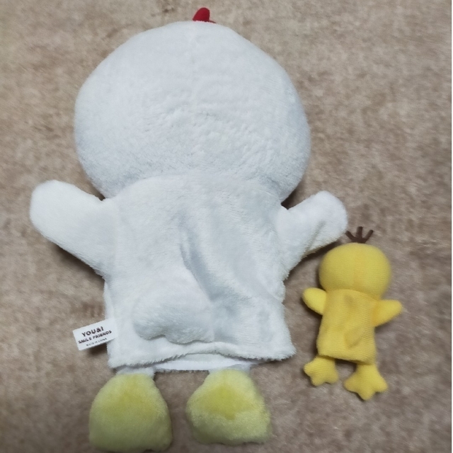 新品♡指人形ニワトリ親子 キッズ/ベビー/マタニティのおもちゃ(ぬいぐるみ/人形)の商品写真