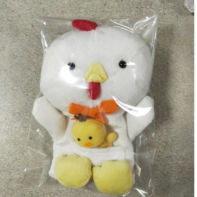 新品♡指人形ニワトリ親子 キッズ/ベビー/マタニティのおもちゃ(ぬいぐるみ/人形)の商品写真