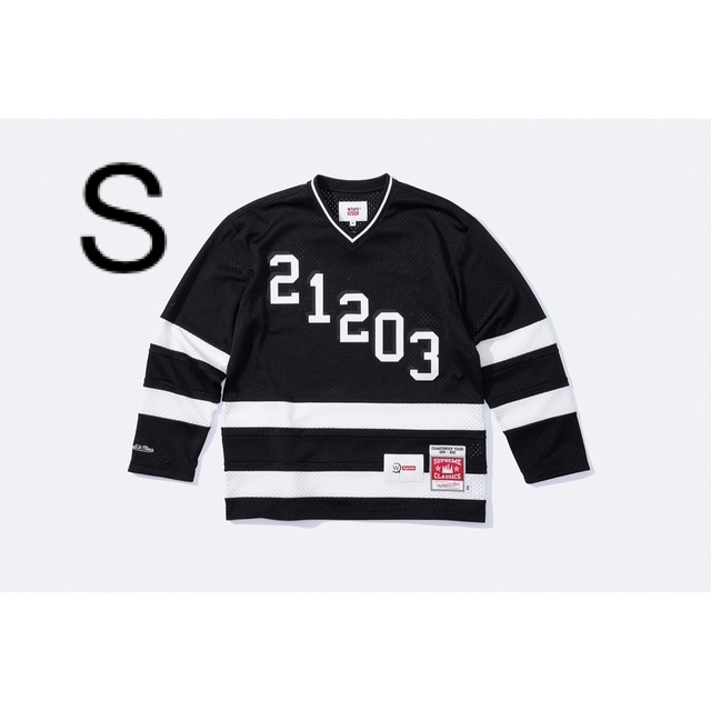 W)taps(ダブルタップス)のSUREME x WTAPS HOCKEY JERSEY 黒S 新品未使用 メンズのトップス(Tシャツ/カットソー(七分/長袖))の商品写真