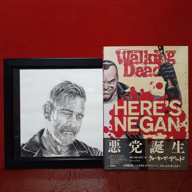 TWD HERE'S NEGAN 色鉛筆画セットTWDHERE