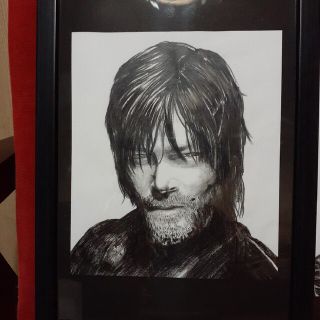 TWD HERE'S NEGAN 色鉛筆画セット