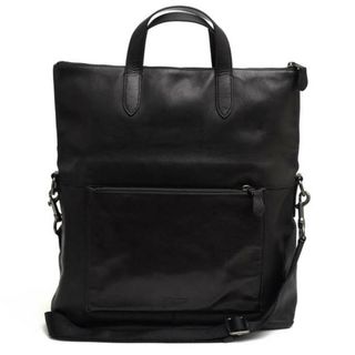 コーチ(COACH)のコーチ／COACH バッグ トートバッグ 鞄 ハンドバッグ メンズ 男性 男性用レザー 革 本革 ブラック 黒  72141 Manhattan foldover tote マンハッタン フォルドオーバー トート 2WAY ショルダーバッグ(トートバッグ)