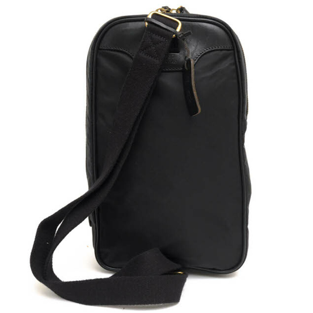 フェリージ／Felisi バッグ ショルダーバッグ 鞄 メンズ 男性 男性用ナイロン レザー 革 本革 ブラック 黒  10-87 ボディバッグ