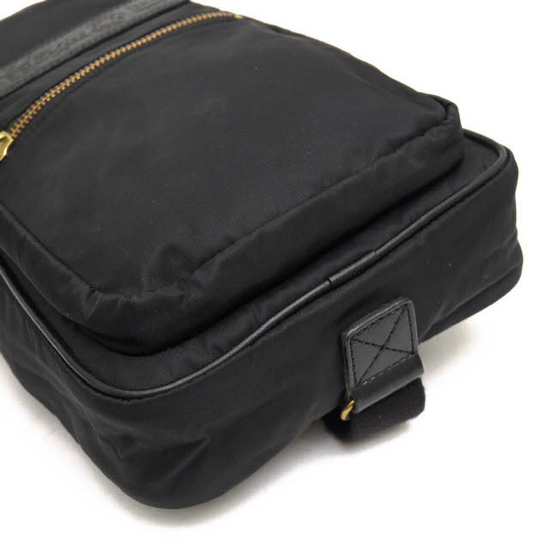 フェリージ／Felisi バッグ ショルダーバッグ 鞄 メンズ 男性 男性用ナイロン レザー 革 本革 ブラック 黒  10-87 ボディバッグ