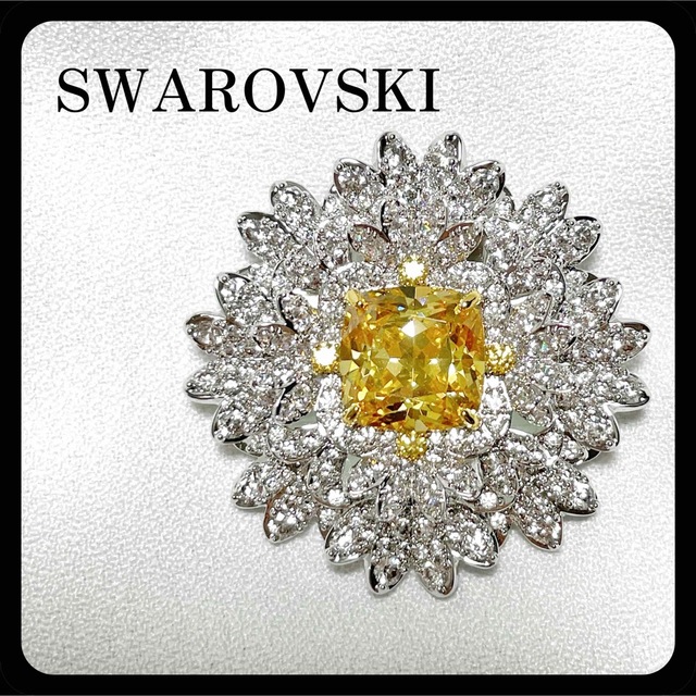 希少品 スワロフスキー Swarovskiブローチ