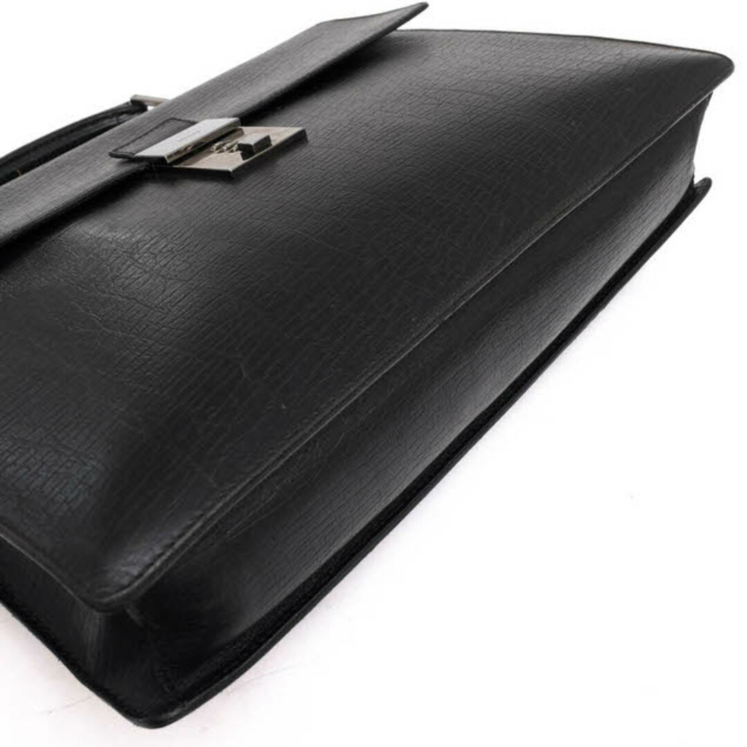 グッチ／GUCCI バッグ ブリーフケース ビジネスバッグ 鞄 ビジネス メンズ 男性 男性用レザー 革 本革 ブラック 黒 34045 212792  フラップ式 A4サイズ収納可能