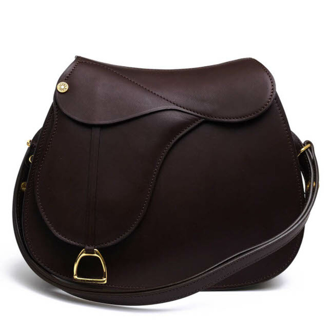 ソメスサドル/SOMES SADDLE バッグ ショルダーバッグ 鞄 レディース 女性 女性用レザー 革 本革 ダークブラウン 茶 ブラウン DR-52 DRESSAGE ドレッサージュ サドルショルダーS フラップ式 定番 | フリマアプリ ラクマ