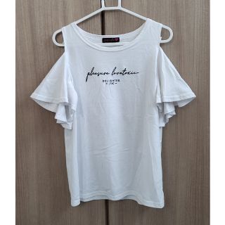 ラブトキシック(lovetoxic)のLovetoxic 肩あきTシャツ(Tシャツ/カットソー)