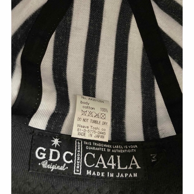 CA4LA(カシラ)の【未使用】レア!CA4LA × GDC コラボ キャップ メンズの帽子(キャップ)の商品写真