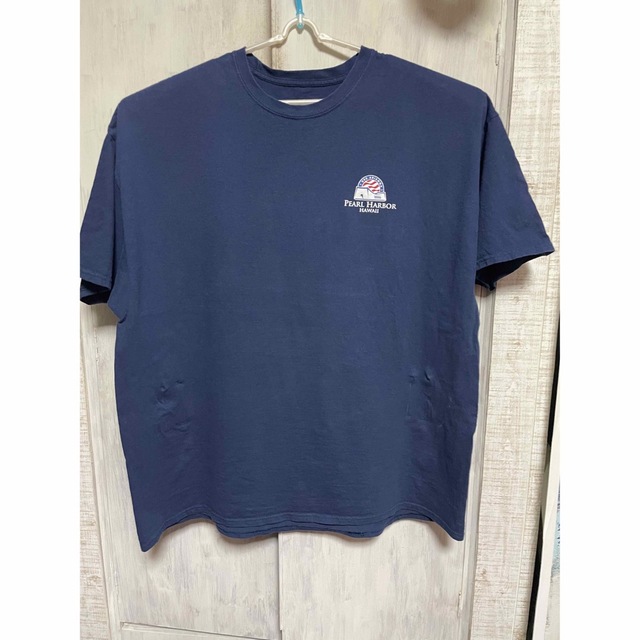 Hanes(ヘインズ)の3XLビックサイズ ヘインズ メンズ Tシャツ ネイビー メンズのトップス(Tシャツ/カットソー(半袖/袖なし))の商品写真