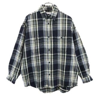 フリークスストア(FREAK'S STORE)のフリークスストア チェック 長袖 ネルシャツ M ブラック系 FREAK'S STORE メンズ 【中古】  【230412】(シャツ)