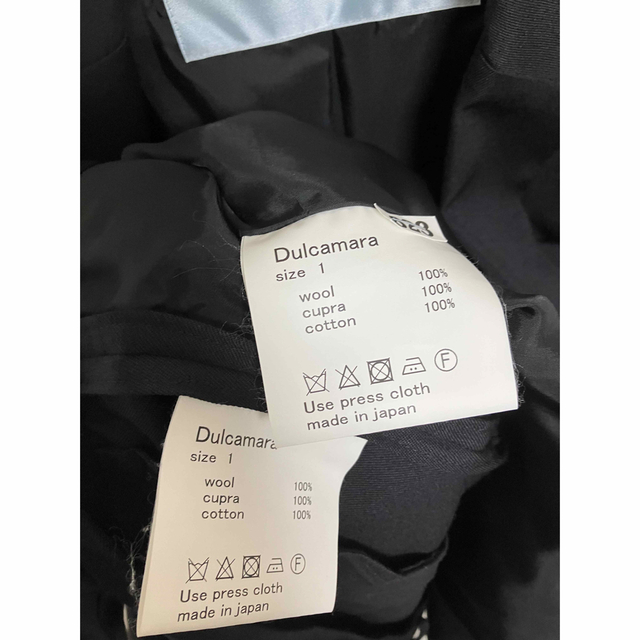 Dulcamara ドゥルカマラ よそいきセットアップ 19SS 黒 ブラック | www