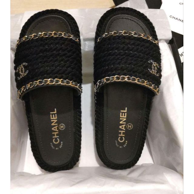 のオシャレな セリーヌ 美品◇希少◇22P◇入手困難◇CHANEL◇サンダル