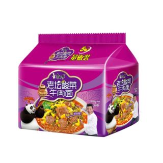 新品（送料無料)康师傅老坛酸菜牛肉面117g*30入(5入*6袋）ラーメン(麺類)