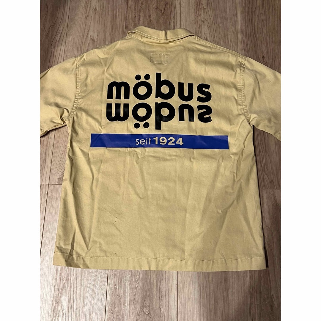 mobus(モーブス)の【新品未使用品】 mobus半袖カジュアルシャツ　150サイズ　12〜14歳 キッズ/ベビー/マタニティのキッズ服男の子用(90cm~)(Tシャツ/カットソー)の商品写真