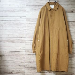 YAECA 09SS 60/40クロス ステンカラーコート Beige