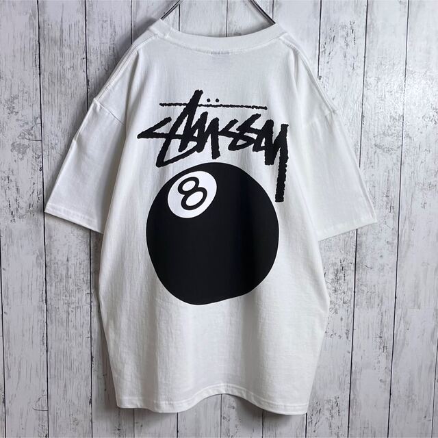 【美品】ステューシー stussy 8ボール デジタルプリント Tシャツ