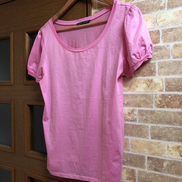 Ralph Lauren(ラルフローレン)のラルフローレン ピンクのTシャツ カットソー トップス レディースのトップス(Tシャツ(半袖/袖なし))の商品写真