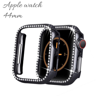 アップルウォッチ(Apple Watch)のAppleWatch カバー ケース　44 キラキラ  アップルウォッチ　新品(モバイルケース/カバー)
