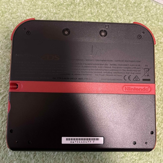 ニンテンドー2DS 海外版 ポケモンアルファサファイア 北米版 減額 9800