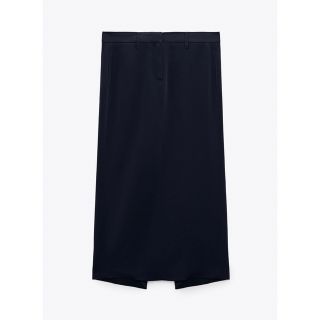 ザラ(ZARA)の新品タグ付き　ZARA サテンスカート(ロングスカート)