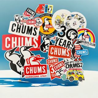 ◤再入荷!!◢CHUMS 防水ステッカー 26枚(その他)