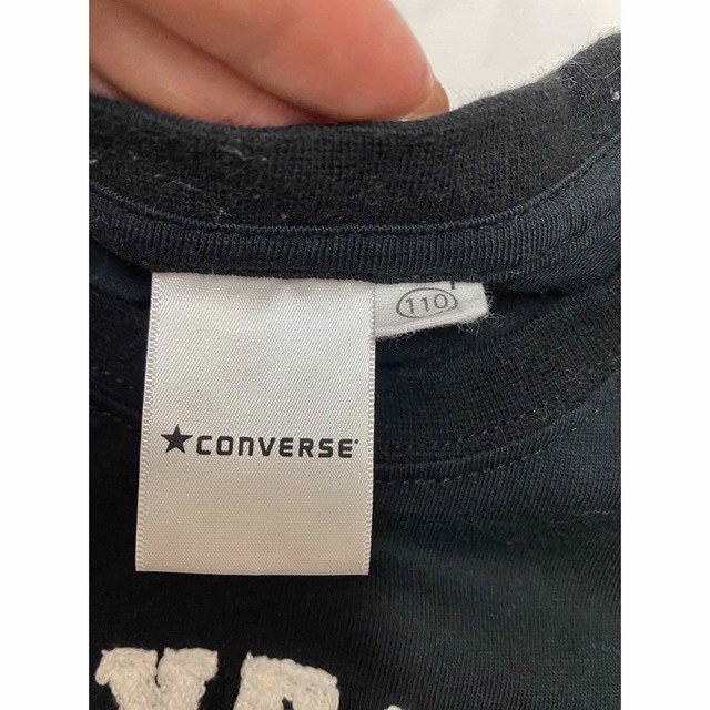 CONVERSE(コンバース)のコンバース　converse 子供服　Tシャツ　半袖　110 男女兼用 キッズ/ベビー/マタニティのキッズ服男の子用(90cm~)(Tシャツ/カットソー)の商品写真