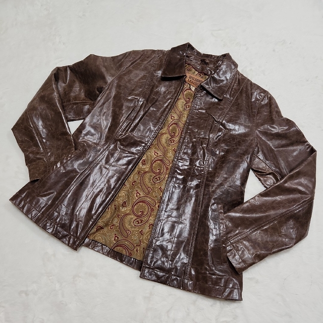 WILSONS LEATHER ジャケット 本革 ペイズリー - レザージャケット