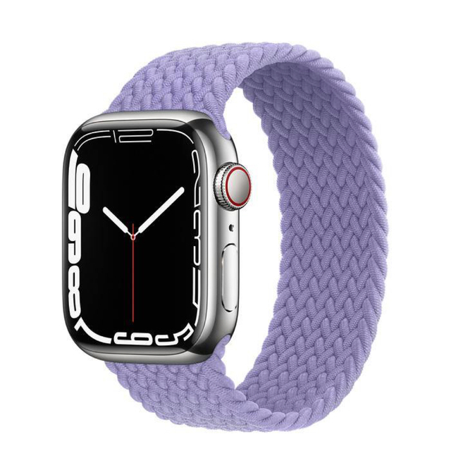 Apple(アップル)のApple Watch 純正ブレイデッドソロループ 41mm サイズ4  レディースのファッション小物(腕時計)の商品写真