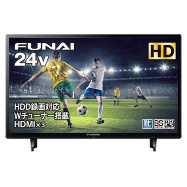 FUNAI FL-24H1040 液晶カラーテレビ-