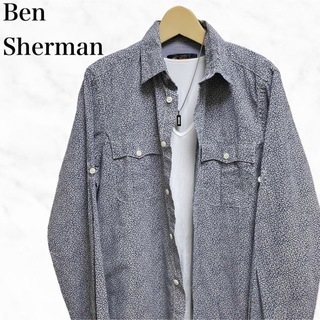 ベンシャーマン(Ben Sherman)のBen Sherman 総柄シャツ　長袖シャツ　羽織りもの　カジュアルシャツ(シャツ)