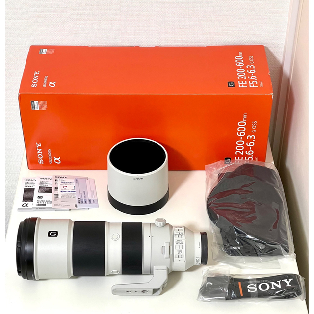 SONY SEL200600G FE 200-600 F5.6-6.3G OSSスマホ/家電/カメラ