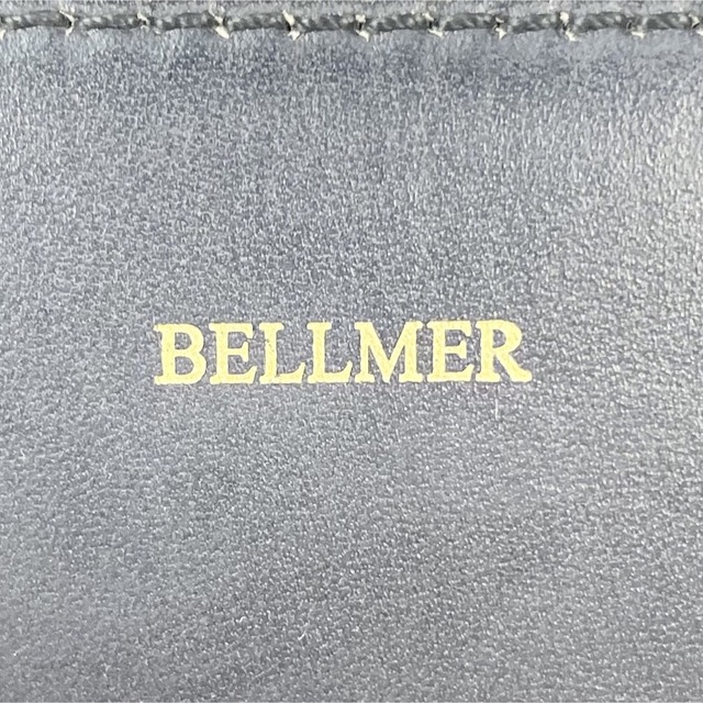 【美品☆】ベルメール　BELLMER ハンドバッグ　レザー　ブラック レディースのバッグ(ハンドバッグ)の商品写真