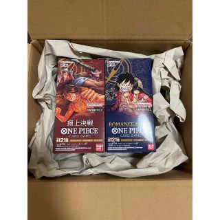 ワンピース(ONE PIECE)の未開封品ONE PIECE CARD GAME ROMANCE DAWN頂上決戦(Box/デッキ/パック)