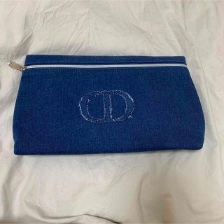 ディオール(Dior)のディオール　限定　ノベルティ　ポーチ　デニム(ポーチ)