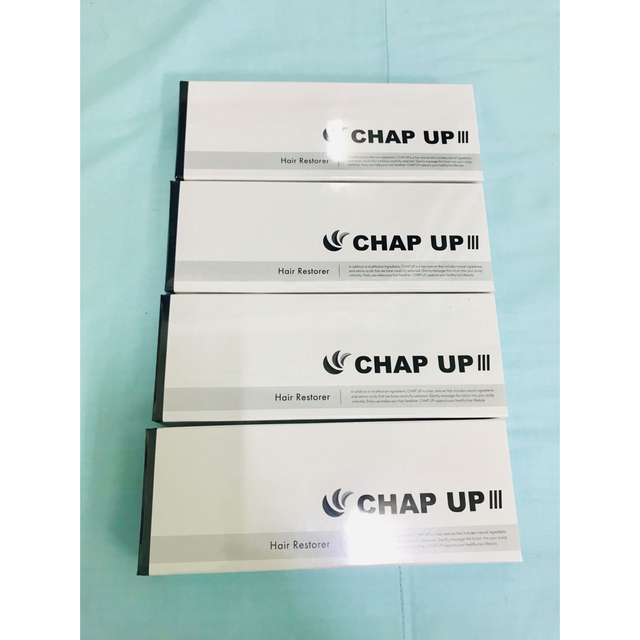 チャップアップ CHAPUP 03 育毛ローション 120ml 4本 - ヘアケア