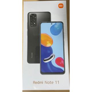 アンドロイド(ANDROID)の【未使用】Xiaomi Redmi Note 11 トワイライトブルー(スマートフォン本体)